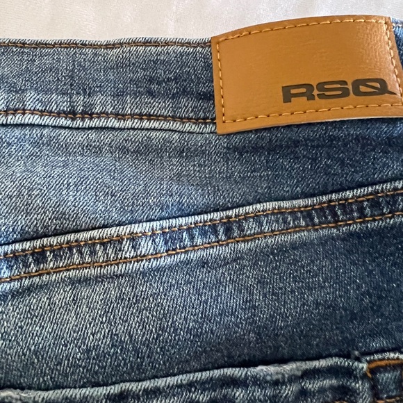 RSQ JEANS SKINNY TAPER FLEX STRETCH JEANS Men's Jeans Size 38x30 Distressed. - Picture 8 of 9